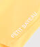 Bermuda short enfant en coton jaune ORGE