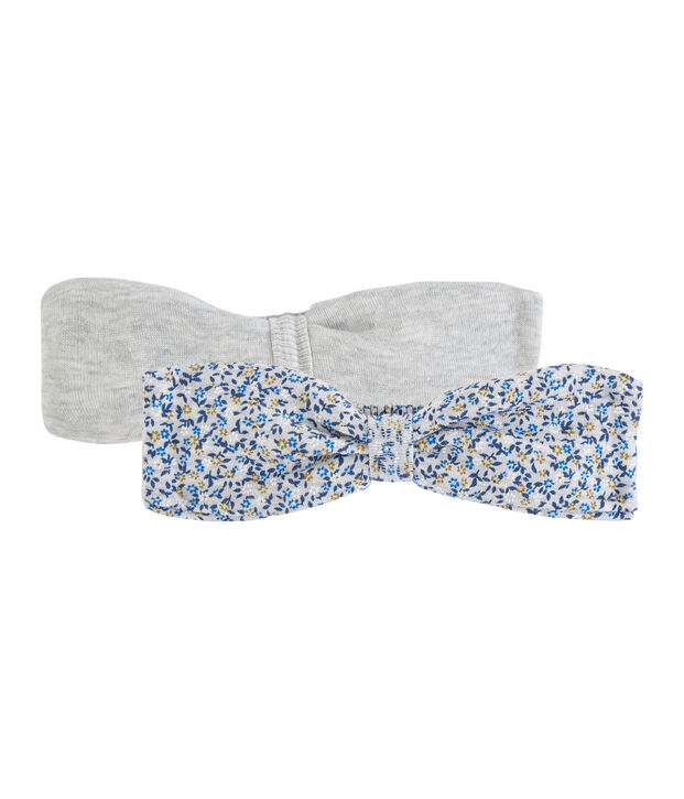 Lot de 2 bandeaux b&eacute;b&eacute; fille multicouleur