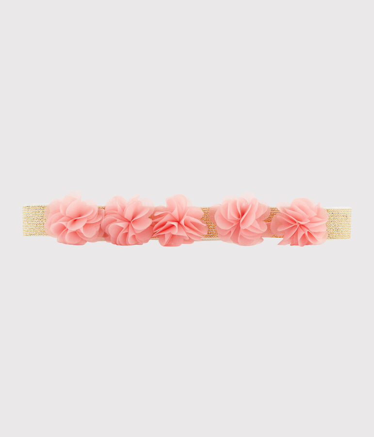 Ceinture enfant fille blanc