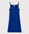 Robe à bretelles iconique en coton Femme bleu SURF