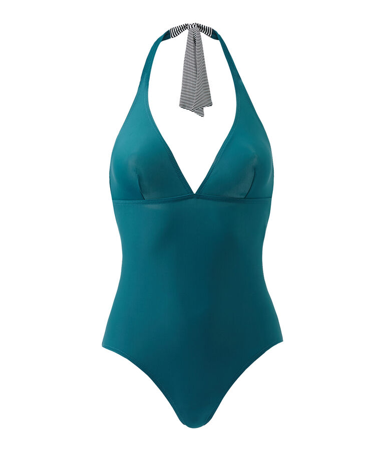 Maillot de bain 1 pi&egrave;ce femme vert Rivage
