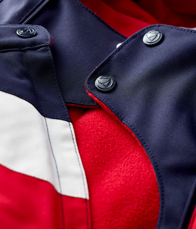 Combinaison Grand Froid b&eacute;b&eacute; gar&ccedil;on bleu SMOKING/blanc MULTICO