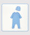Lot 3 pièces bébé en coton biologique variante 2