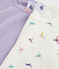 Lot de 2 tee-shirts manches courtes imprimé oiseau petite fille variante 1