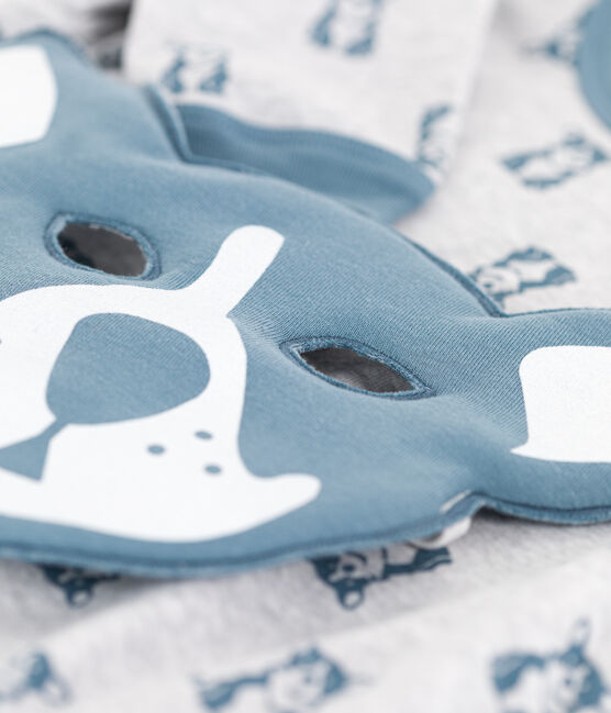 Pyjama chien avec masque en coton enfant gris POUSSIERE/ ROVER