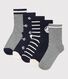 Lot de 5 paires de chaussettes garçon