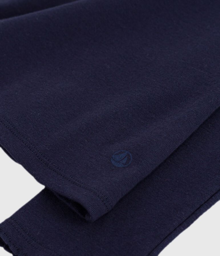 Tee-shirt femme l'iconique cocotte en coton manches longues bleu SMOKING