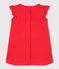 Robe bébé fille brodée rouge PEPS
