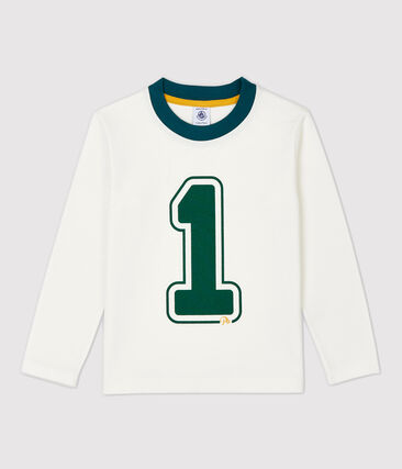 Tee-shirt manches longues en coton enfant garçon