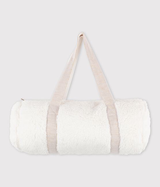 Sac polochon en sherpa blanc MARSHMALLOW PRIME