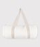 Sac polochon en sherpa blanc MARSHMALLOW PRIME