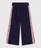 Pantalon de jogging enfant en coton bleu SMOKING