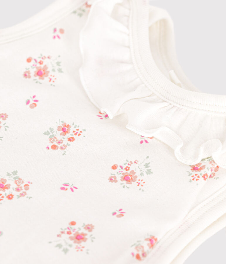 Gigoteuse en coton b&eacute;b&eacute; TOG 1,5 blanc MARSHMALLOW/blanc MULTICO