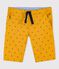 Bermuda enfant jaune TOPAZE/blanc FETA