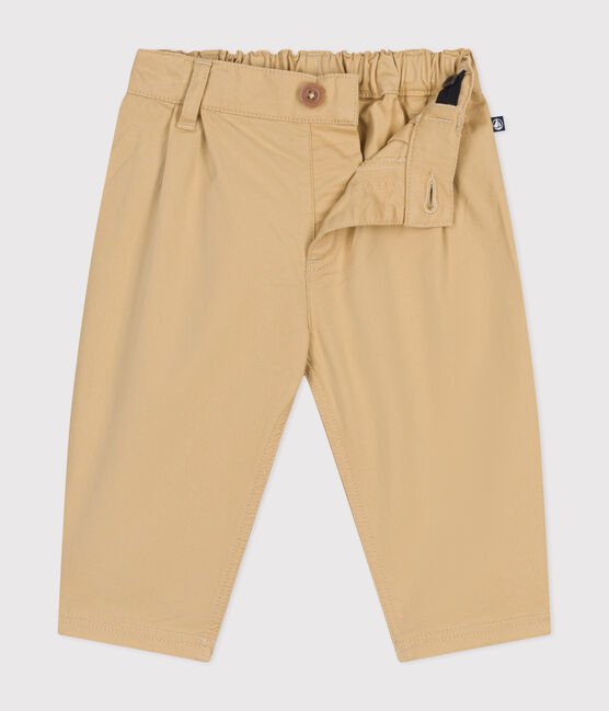Pantalon en serge bébé beige FACILE