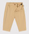 Pantalon en serge bébé beige FACILE