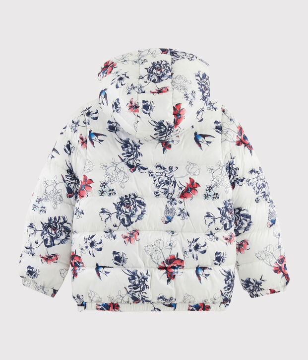 Doudoune enfant Fille blanc/multicouleur