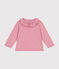 Blouse manches longues en jersey bébé rose ROSELINE CHINE