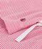 Pyjama enfant en coton manches courtes jambes larges à rayures rose PEONIA/ MARSHMALLOW