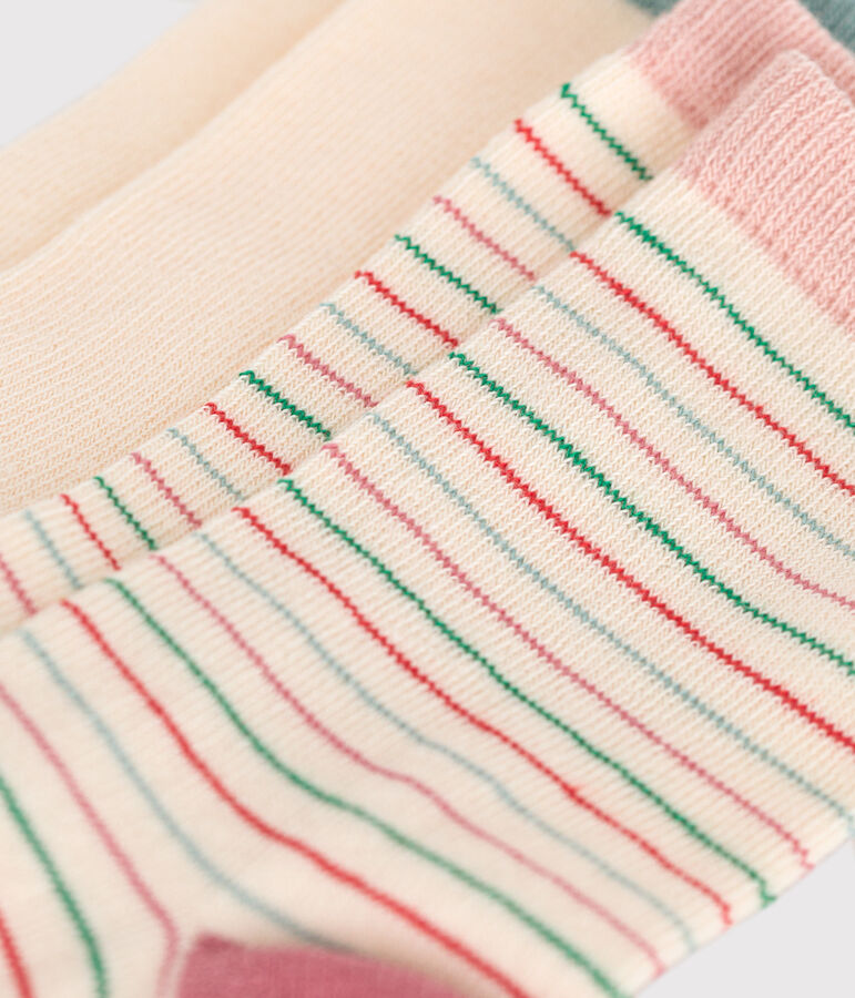 2 paires de chaussettes en coton rayures enfant variante 1