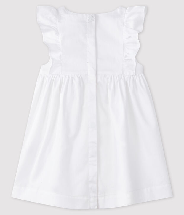 Robe de c&eacute;r&eacute;monie b&eacute;b&eacute; fille blanc