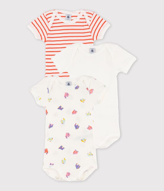 Lot de 3 bodies manches courtes bébé garçon variante 1