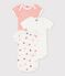 Lot de 3 bodies manches courtes bébé garçon variante 1