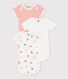 Lot de 3 bodies manches courtes bébé garçon