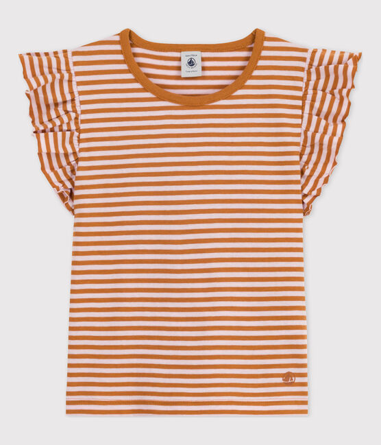 Tee-shirt rayé en coton enfant fille TOAST/ DOLL