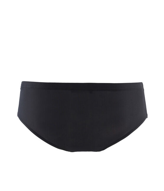 Bas de maillot de bain uni femme noir NOIR