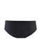 Bas de maillot de bain uni femme noir NOIR