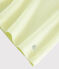 Tee-shirt manches courtes en coton enfant fille jaune CITRONEL
