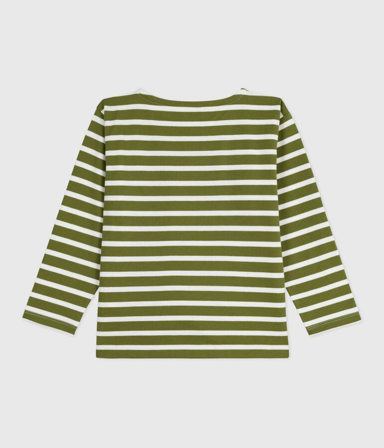 Marini&egrave;re enfant en coton vert CEDAR/ MILK