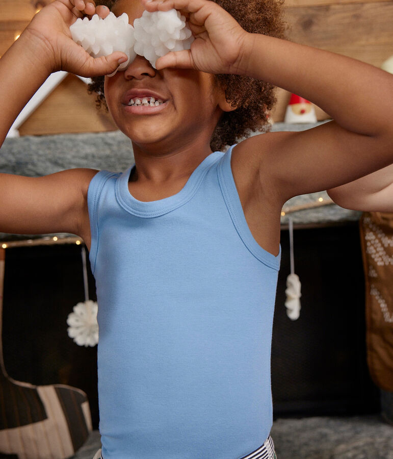 Lot de 3 d&eacute;bardeurs en coton petit gar&ccedil;on multicouleur