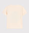 Tee-shirt floqué manches courtes enfant garçon écru AVALANCHE