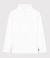 Sous-pull enfant en coton imprim&eacute; ajour&eacute;