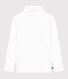 Sous-pull enfant en coton imprimé ajouré