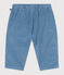 Pantalon bébé en velours uni ADRIATIC