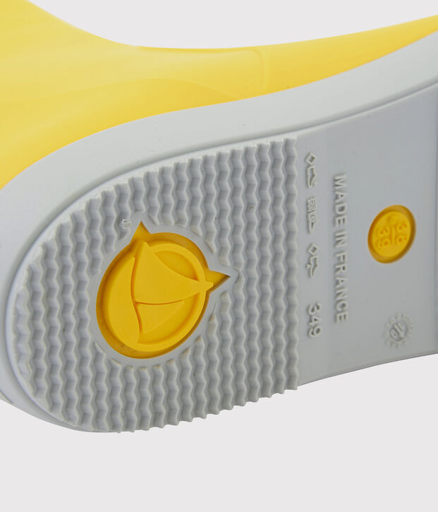 Bottes de pluie Femme jaune