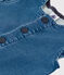 Combinaison sans manche en denim bébé bleu BLEU DELAVE