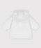 Manteau en sherpa douce bébé. blanc MARSHMALLOW