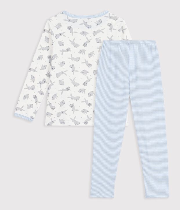 Pyjama  en velours gris/multicouleur