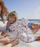Pyjama Paris en coton enfant blanc MARSHMALLOW/blanc MULTICO