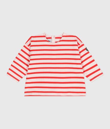 Marinière bébé en coton épais