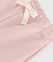 Pantalon en molleton bébé rose SALINE