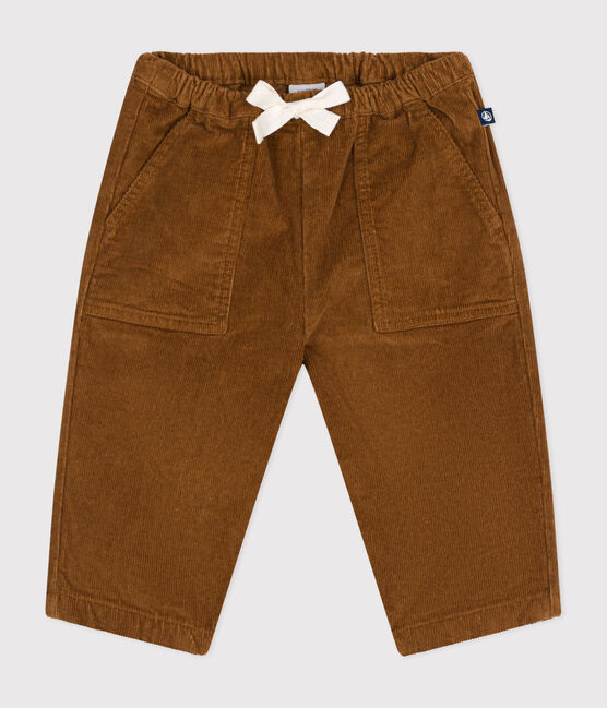 Pantalon en velours bébé marron CUIVRE