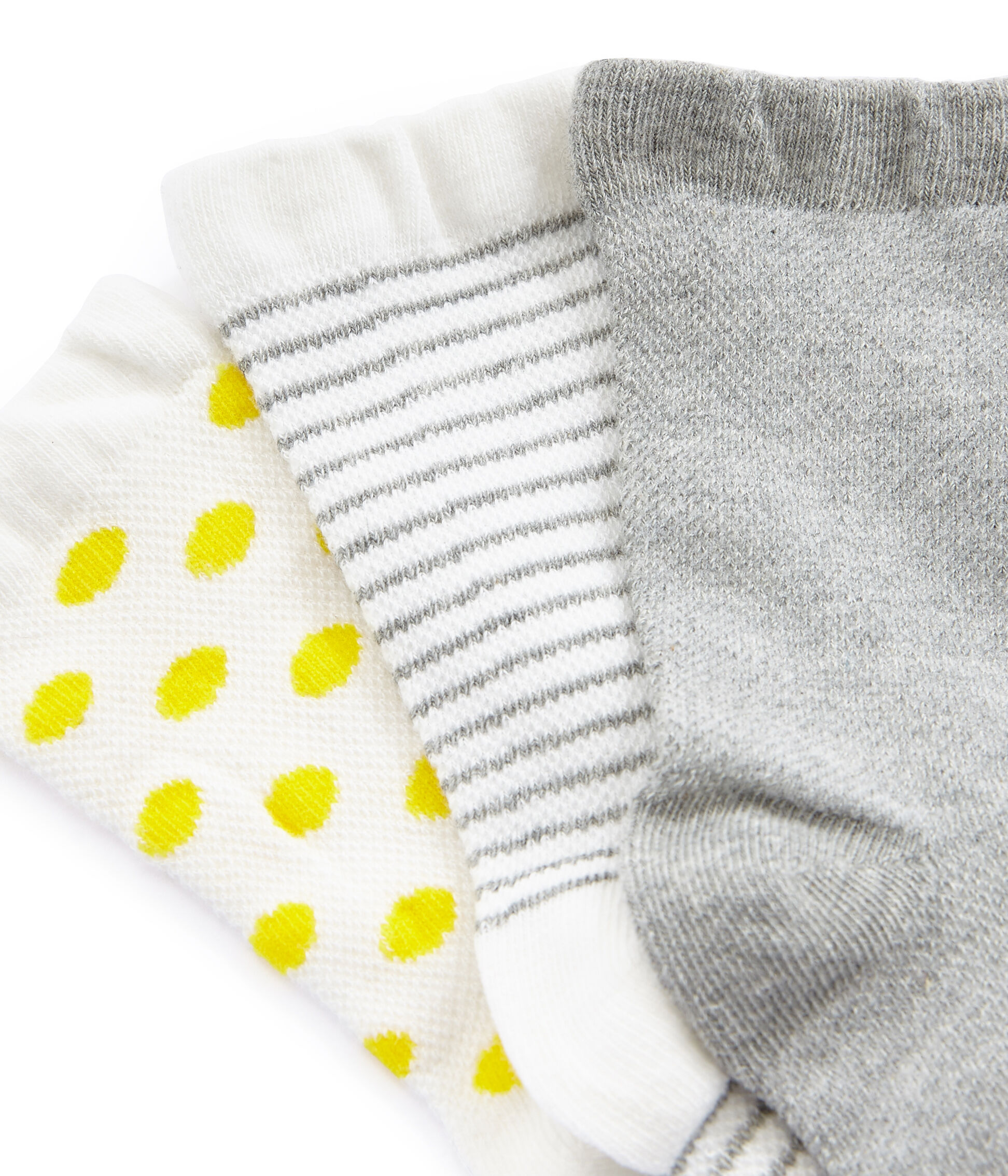 Little Miss assorti 3 chaussettes simples fleurs design polyester