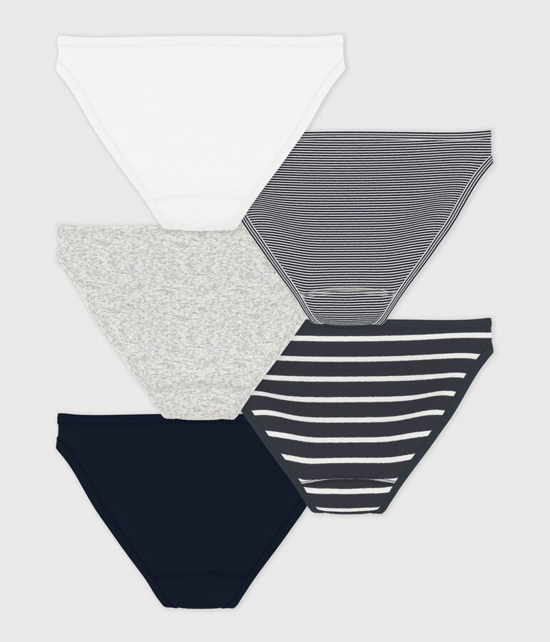 Lot 5 culottes en coton Femme variante 1