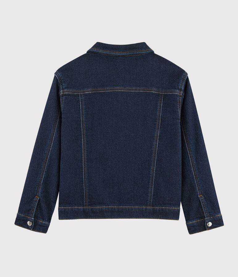 Veste en denim enfant gar&ccedil;on bleu DENIM BLEU FONCE