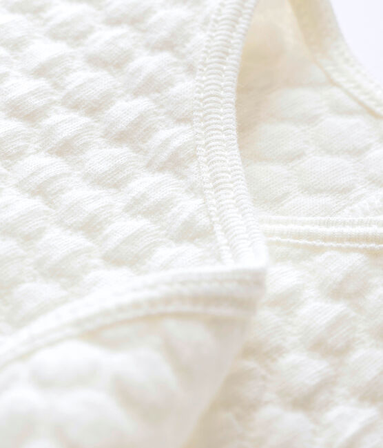 Dors bien deux en un en tubique matelassé blanc MARSHMALLOW